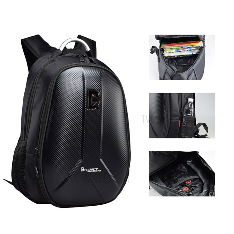 GHOST RACING Motorcycle Backpack Waterproof Helmet Bag Shoulder Bag-6