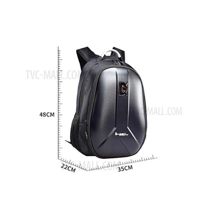 GHOST RACING Motorcycle Backpack Waterproof Helmet Bag Shoulder Bag-7