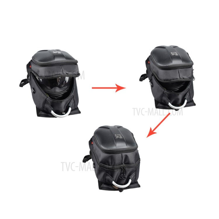 GHOST RACING Motorcycle Backpack Waterproof Helmet Bag Shoulder Bag-9