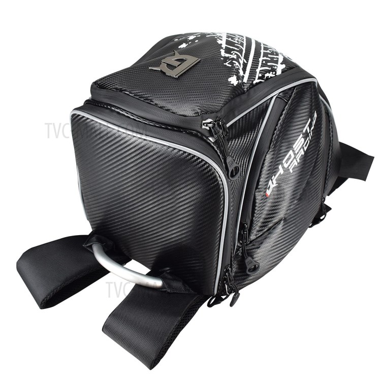 GHOST RACING Motorcycle Backpack Cross-country Helmet Bag Riding Backpack-6