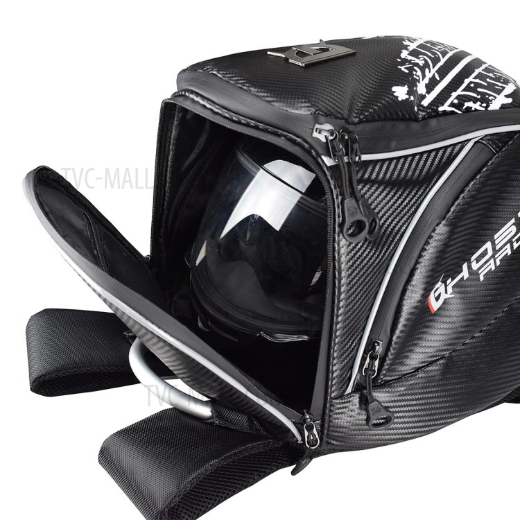 GHOST RACING Motorcycle Backpack Cross-country Helmet Bag Riding Backpack-8