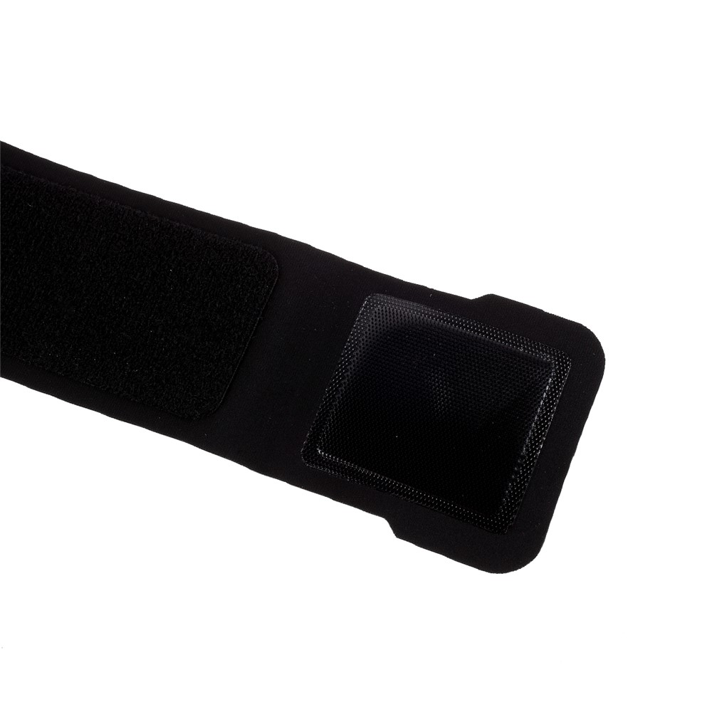 Grandi Sport Dimensioni Lycra Bracciale Del Braccio Touch Screen Manica Per Iphone12 / 12 Smartphone Pro 6 Pollici - Nero-4