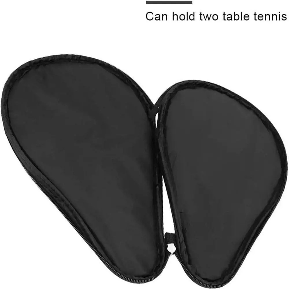 BOER Waterproof Gourd Shape Table Tennis Racket Container Bag Sport Cover Ping Pong Bat Case-3
