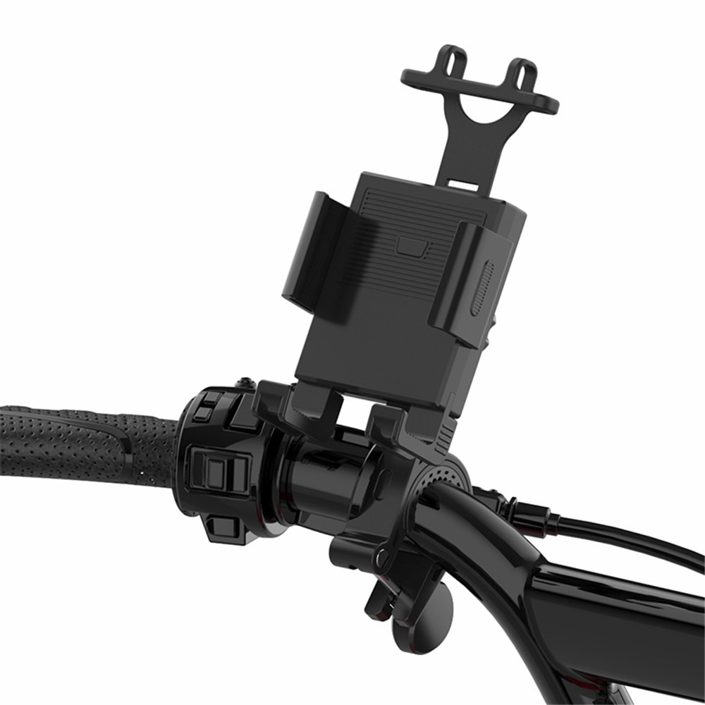 360° Rotatable Motorcycle Electric Bike Handlebar Phone Holder Non-slip Bicycle Phone GPS Mount Bracket-4