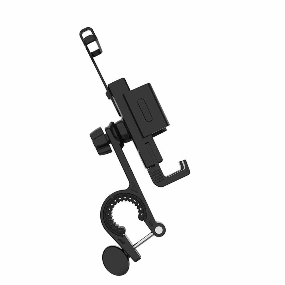 360° Rotatable Motorcycle Electric Bike Handlebar Phone Holder Non-slip Bicycle Phone GPS Mount Bracket-5