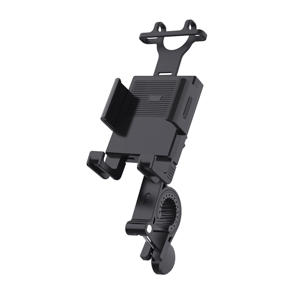 360° Rotatable Motorcycle Electric Bike Handlebar Phone Holder Non-slip Bicycle Phone GPS Mount Bracket-9