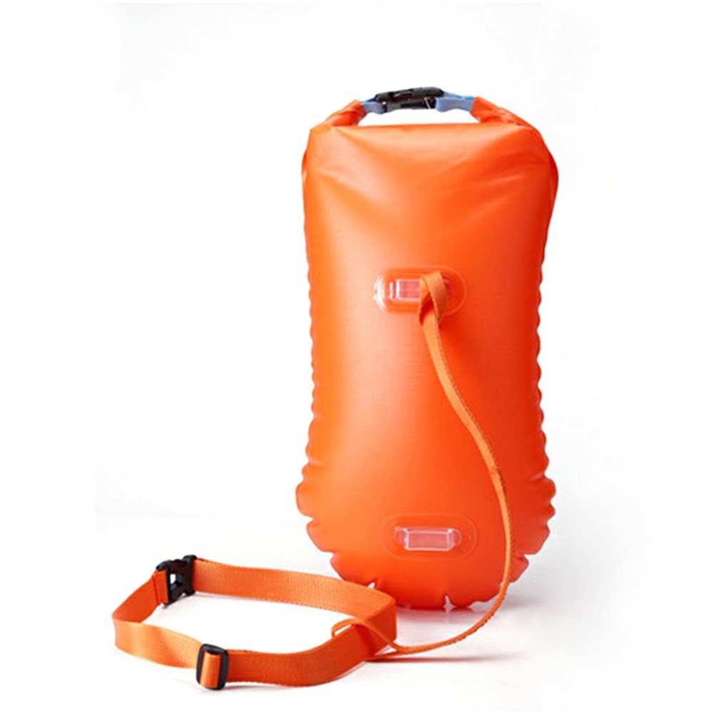 Outdoor Dry Bag Swimming Waterproof Bags Sack Floating Gear Bags for Boating Fishing Rafting - Orange-8