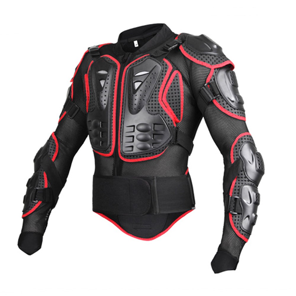 Sulaite GT201 Motorcycle Full Corps Veste De La Poitrine PROTECTION PROTECTION PROTECTION DE VÊTEMENTS DE PROTECTION DE PROTECTION - Noir / Rouge / S