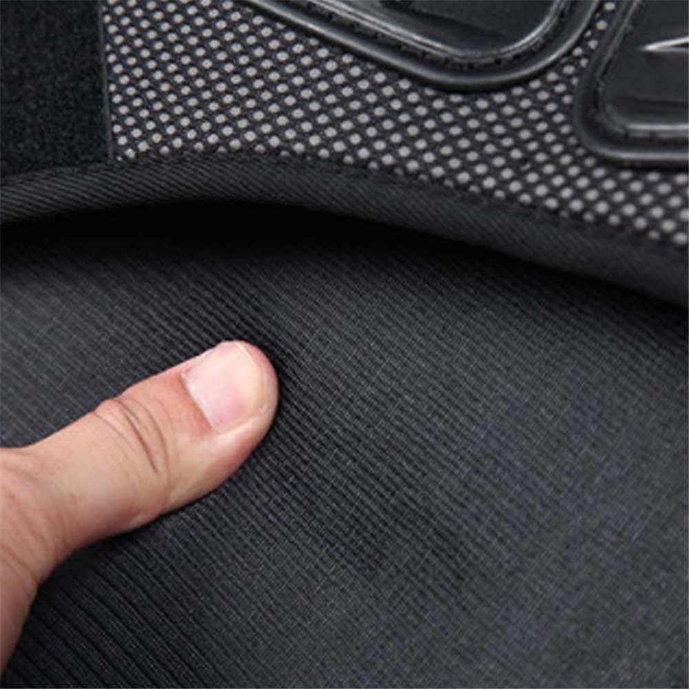 SULAITE Outdoor Sports Body Armor Motorcycle Chest Back Protector Guard Vest Jacket - Black / L-7