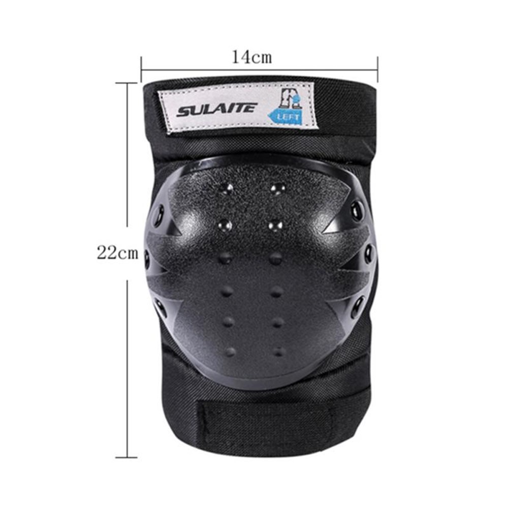 SULAITE GT311-1 1 Pair Racing Knee Protectors Ski Skateboard Ice Roller Skating Knee Pads Protective Gear-9