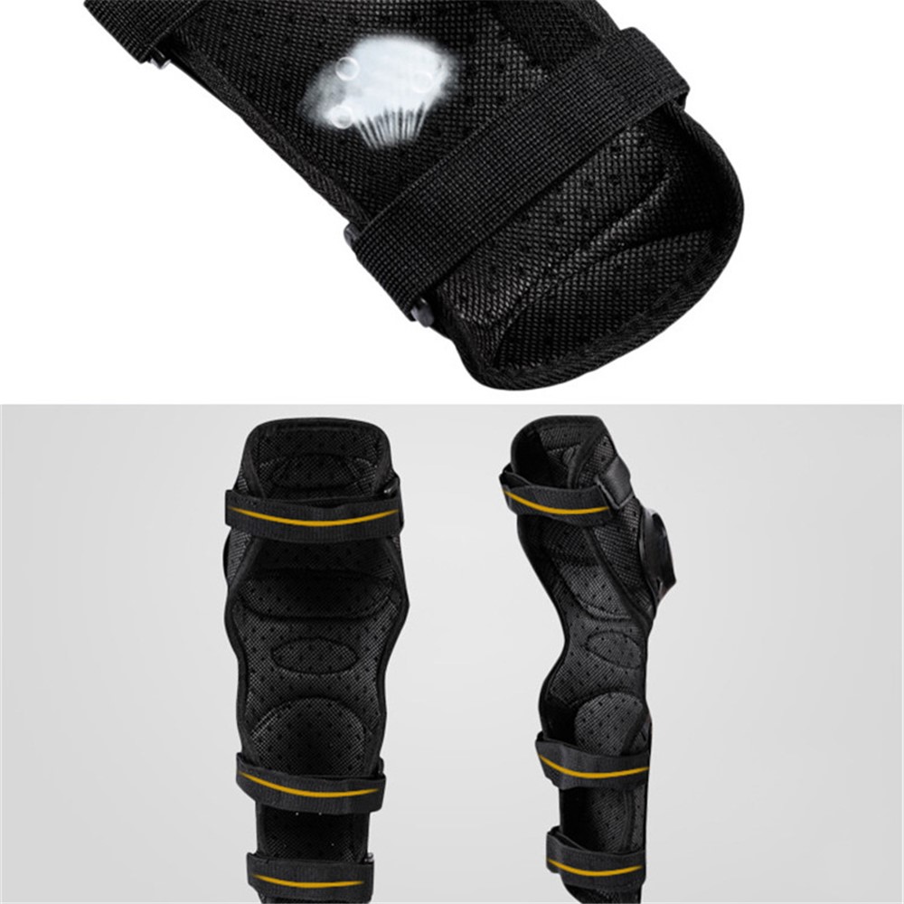 SULAITE GT-341 4pcs/set Motorcycle Protector Knee Pads Elbow Protector Stainless Steel Protective Guards-6