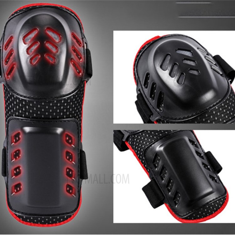 SULAITE 4pcs Knee Elbow Pads Protectors Skateboard Brace Guards Racing Skiing Skate Protective Gears-3