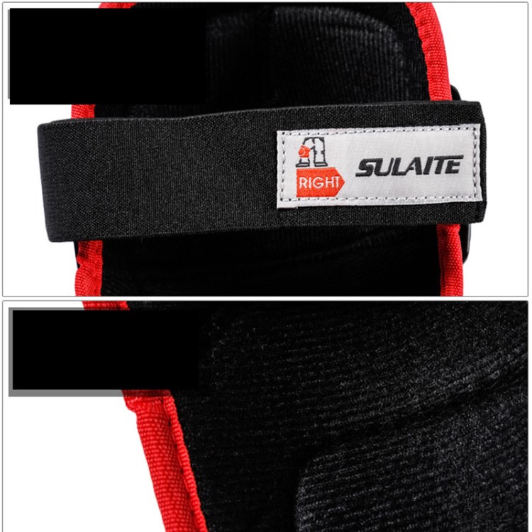 SULAITE 4pcs Knee Elbow Pads Protectors Skateboard Brace Guards Racing Skiing Skate Protective Gears-6