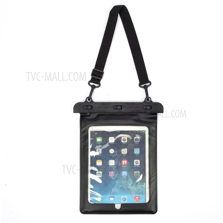 Universal Waterproof Tablet Pouch Underwater Screen Touch Dry Bag up to 10 inch-1