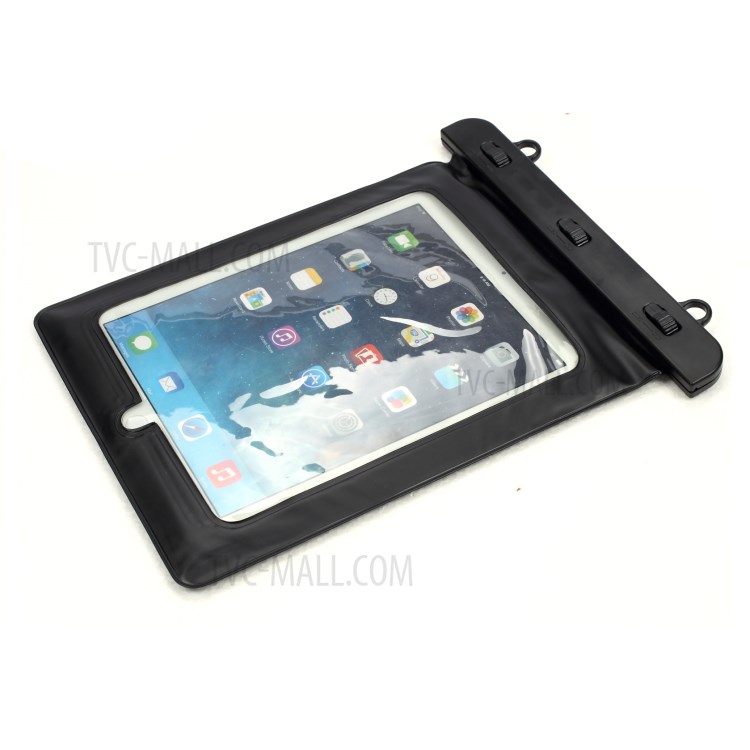 Universal Waterproof Tablet Pouch Underwater Screen Touch Dry Bag up to 10 inch-4