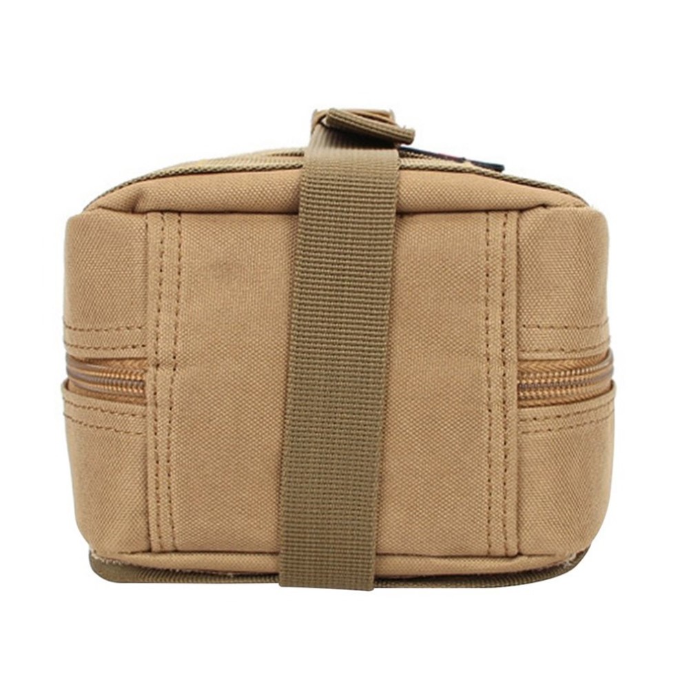 A87 Outdoor Equipment Oxford Cloth First-aid Kit Waterproof Tactical Medical Bag Waist Pouch for Climbing Camping - Black-8