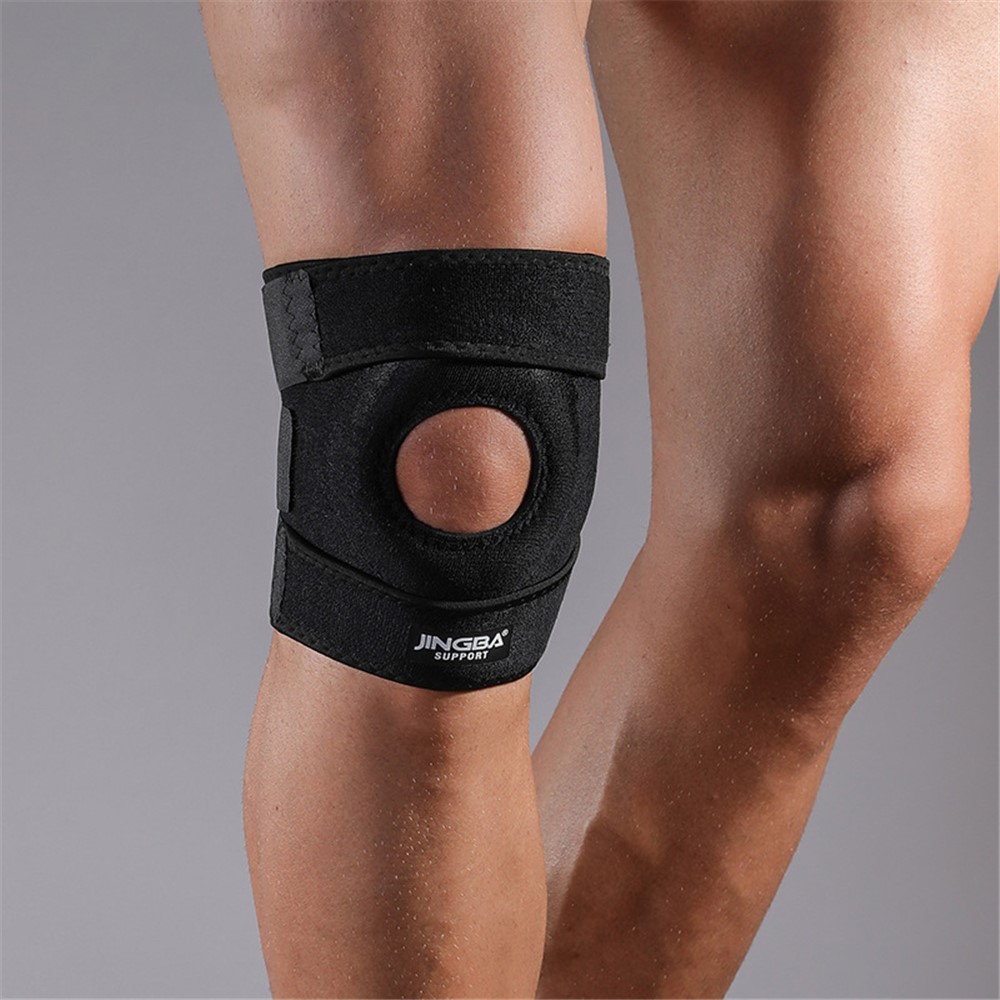 JINGBA SUPPORT 6008 1Pc Fitness Sports Knee Guard Outdoor Basketball Mountaineering Knee Brace Pad-4