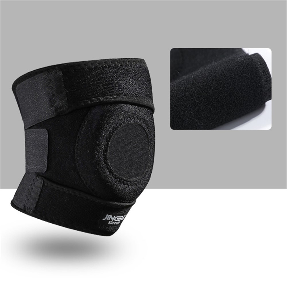 JINGBA SUPPORT 6008 1Pc Fitness Sports Knee Guard Outdoor Basketball Mountaineering Knee Brace Pad-6