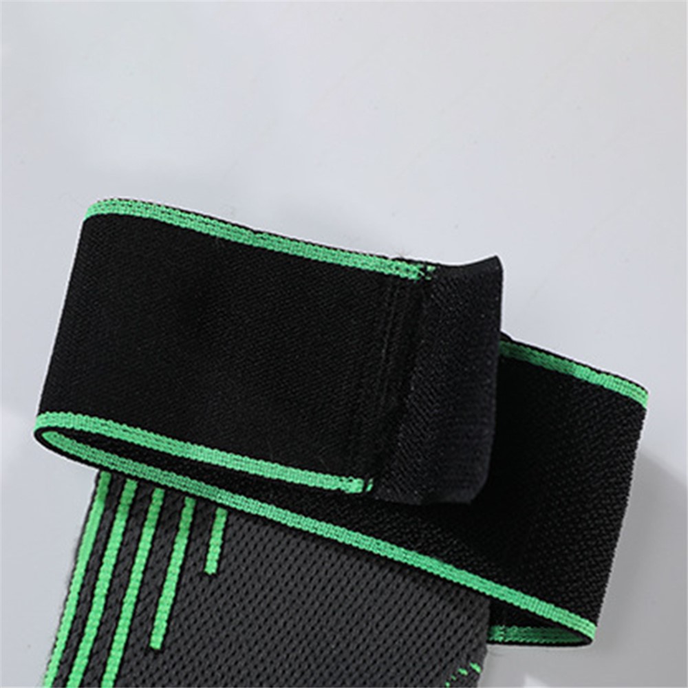 JINGBA SUPPORT 0127A 1Pc Sports Compression Wrist Brace Elastic Palm Guard Weightlifting Fitness Cycling Protective Wristband - Green S/M-6