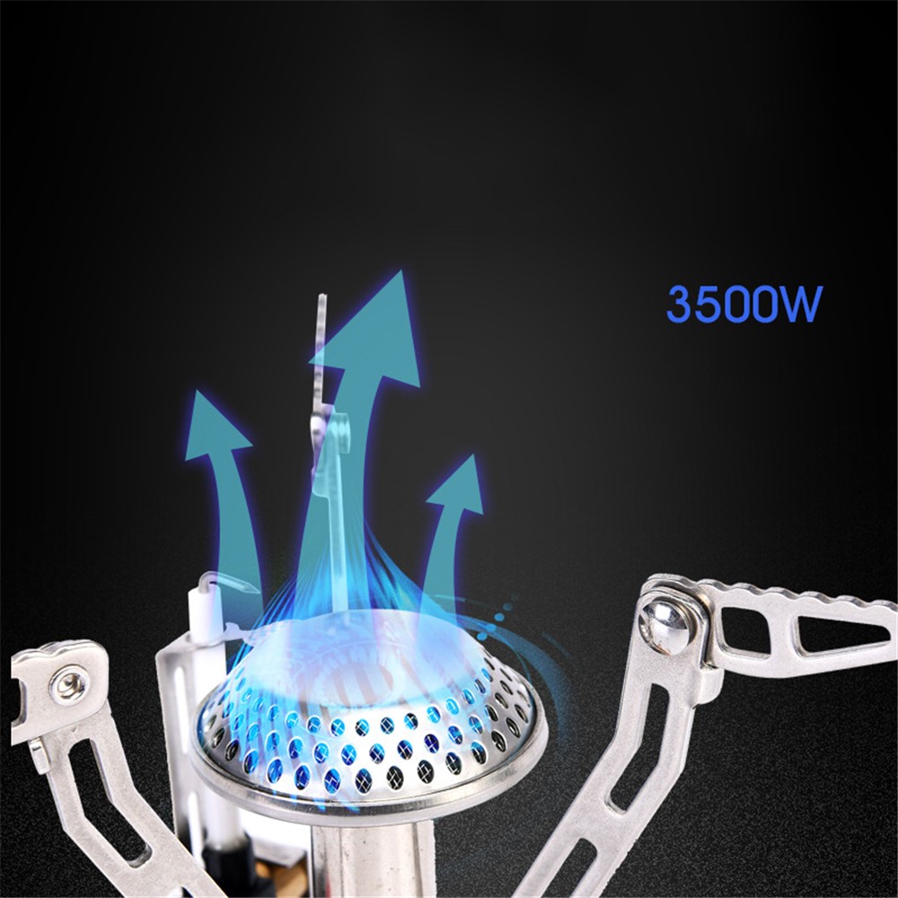 WSS-103 3500W Folding Portable Gas Burner Cooking Equipment for Fishing Camping Picnic-7