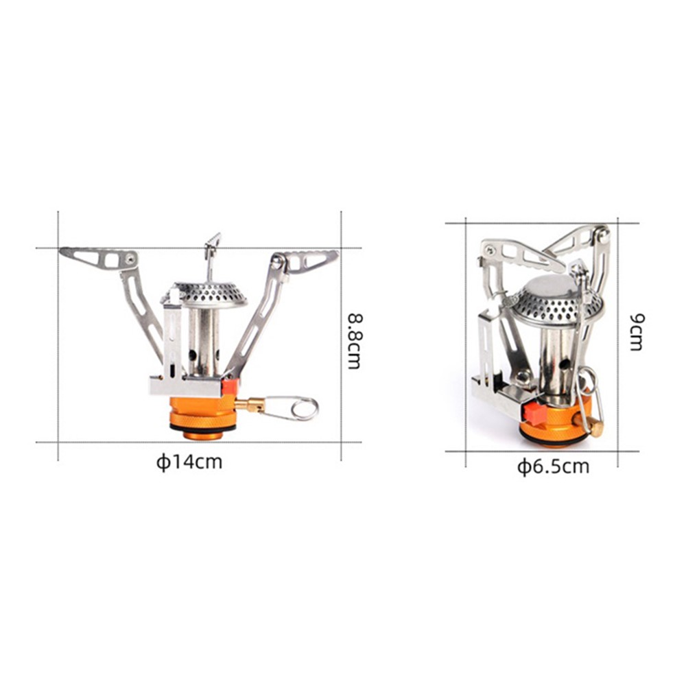 WSS-103 3500W Folding Portable Gas Burner Cooking Equipment for Fishing Camping Picnic-9