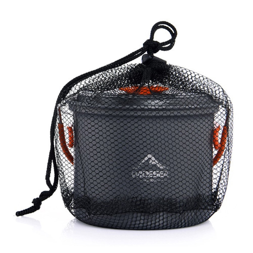 WIDESEA WSC-106 Portable 1-2 People Outdoor Aluminum Cooking Pot Camping Picnic Hanging Pot (No FDA Certificate, BPA-free)-10