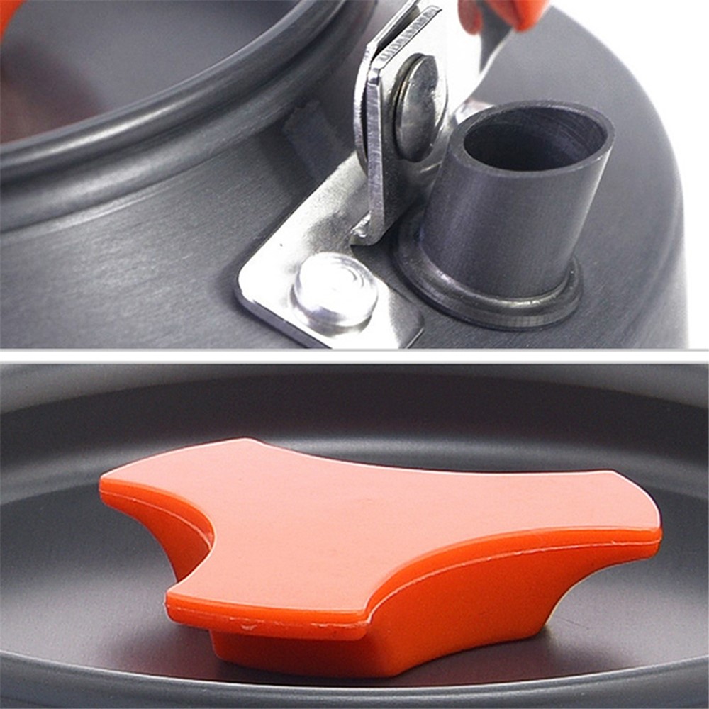 WIDESEA WSKT-11R 1.1L Camping Teapot Camp Water Cooking Tool Family BBQ Hiking Kettle (BPA-free, No FDA Certification)-7