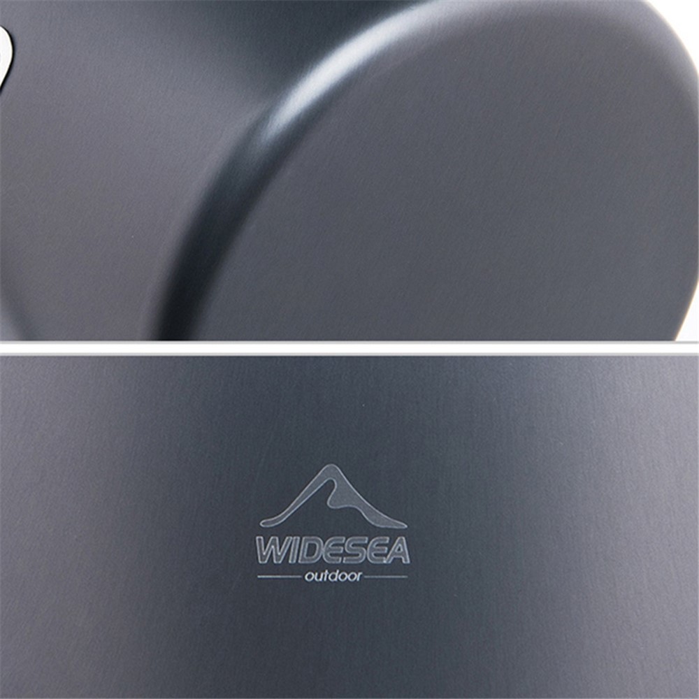 WIDESEA WSC-501 Portable 4-5 People Outdoor Cooking Pot 4L Camping Picnic Aluminum Hanging Pot (No FDA Certificate, BPA-free)-7