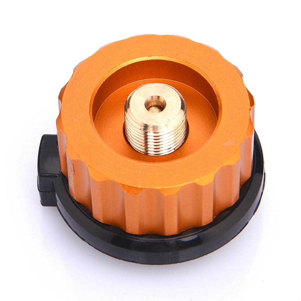 LJ6100 Outdoor Camping Hiking Long Gas Tank Cylinder Adapter Gas Burner Furnace Connector-5