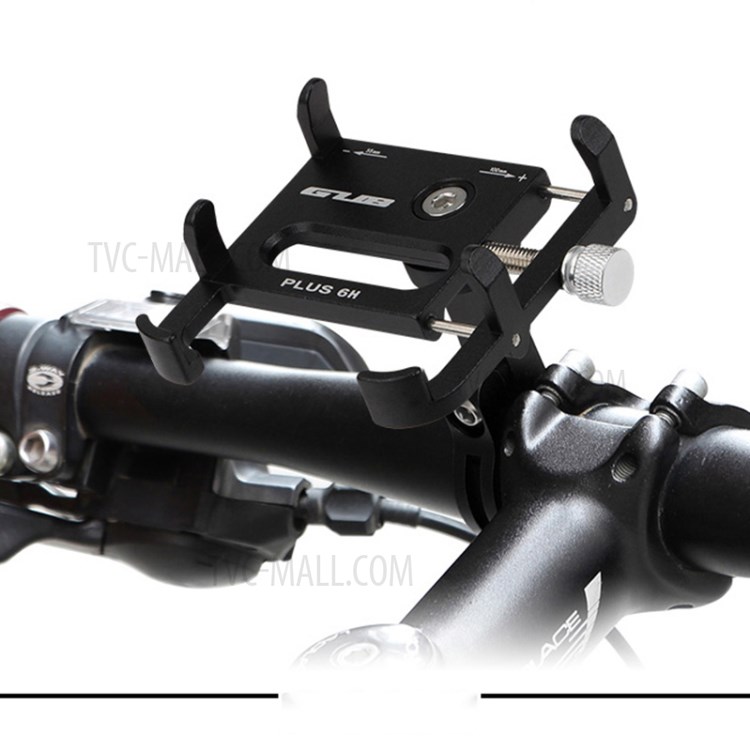 GUB PLUS 6 H Bicycle Mount Aluminum Alloy Shockproof Phone Holder Bracket-3