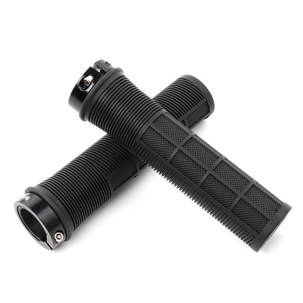 1 Pair VIARON MTB Road Cycling Bike Bicycle Handlebar Cover Grips Anti-slip Handle Grip Lock Bar End-4