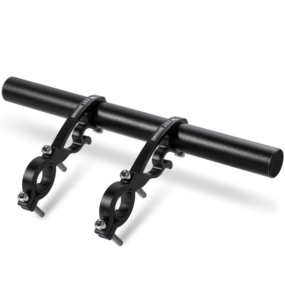 WEST BIKING Aluminum Alloy Bicycle Handlebar Extender Double Clamp Bracket for Bike Light GPS Computer-6