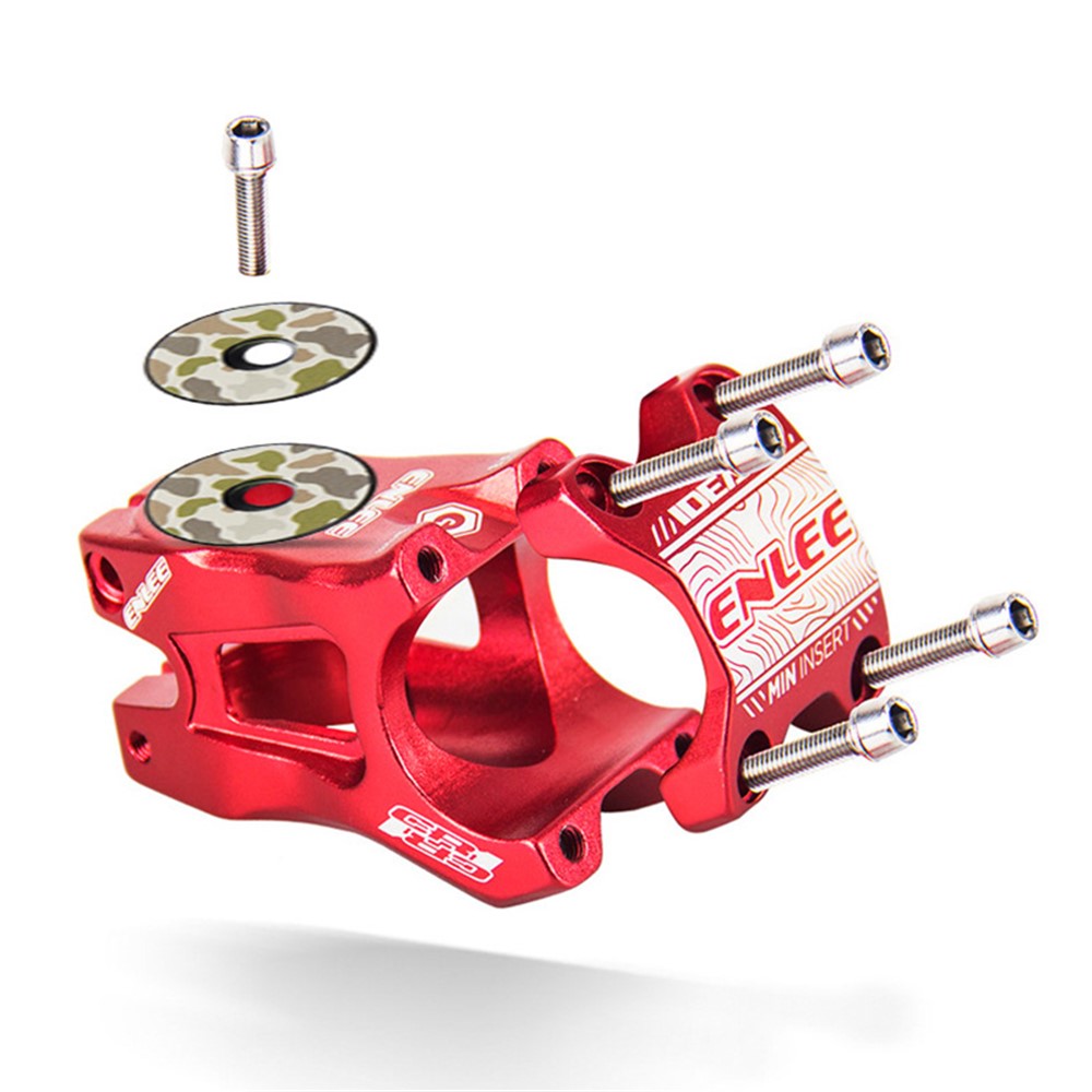 ENLEE WZG-01 Fashionable Bicycle Top Cover Front Fork Stem Top Cap MTB Bike Part Road Bike Cycling Supplies - Diamond Texture-5