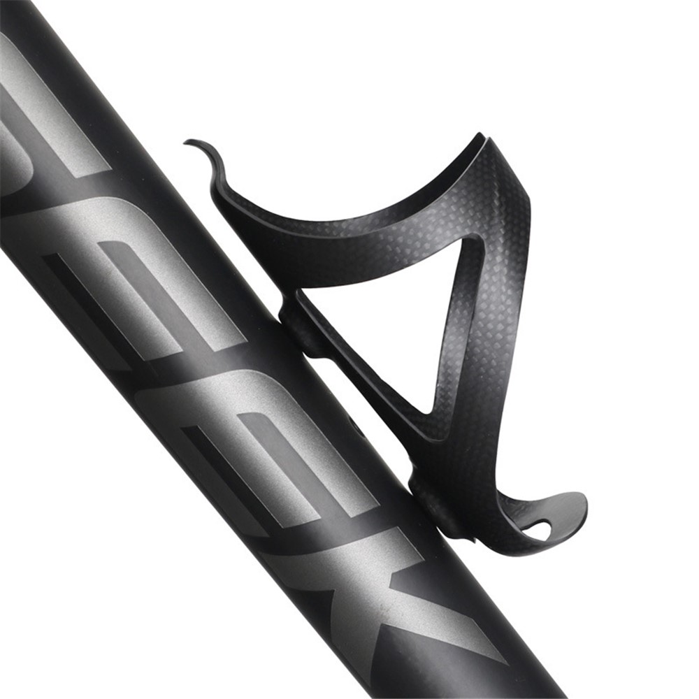 TOSEEK Outdoor Cycling Bicycle Matte Carbon Fiber Water Bottle Cage MTB Road Bike Bottle Holder-6