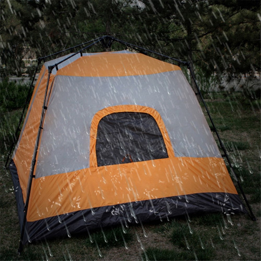 AXZZD001 Outdoor 6 People Automatic Tent Waterproof 210D Oxford Cloth Camping Beach Travel Tent-2