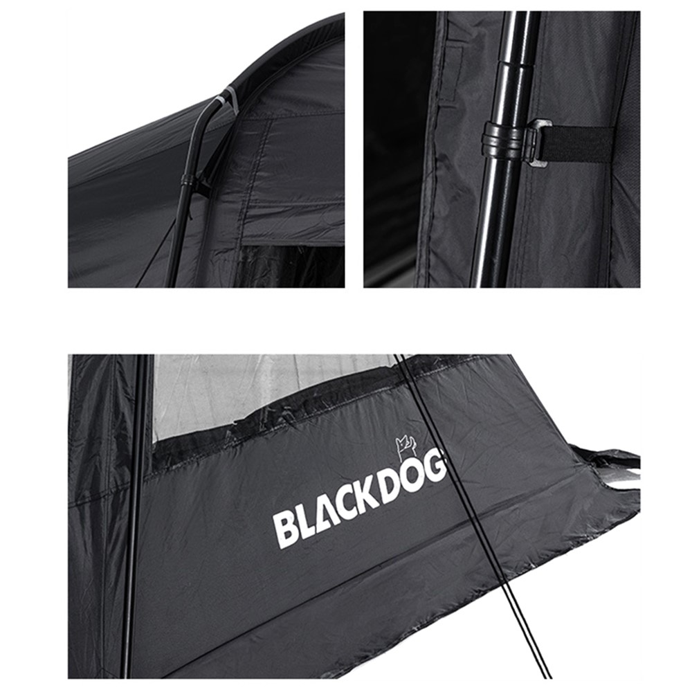 BLACKDOG BDZP006 Large Tent Duallayer Design Rain Sun Shade UPF 50