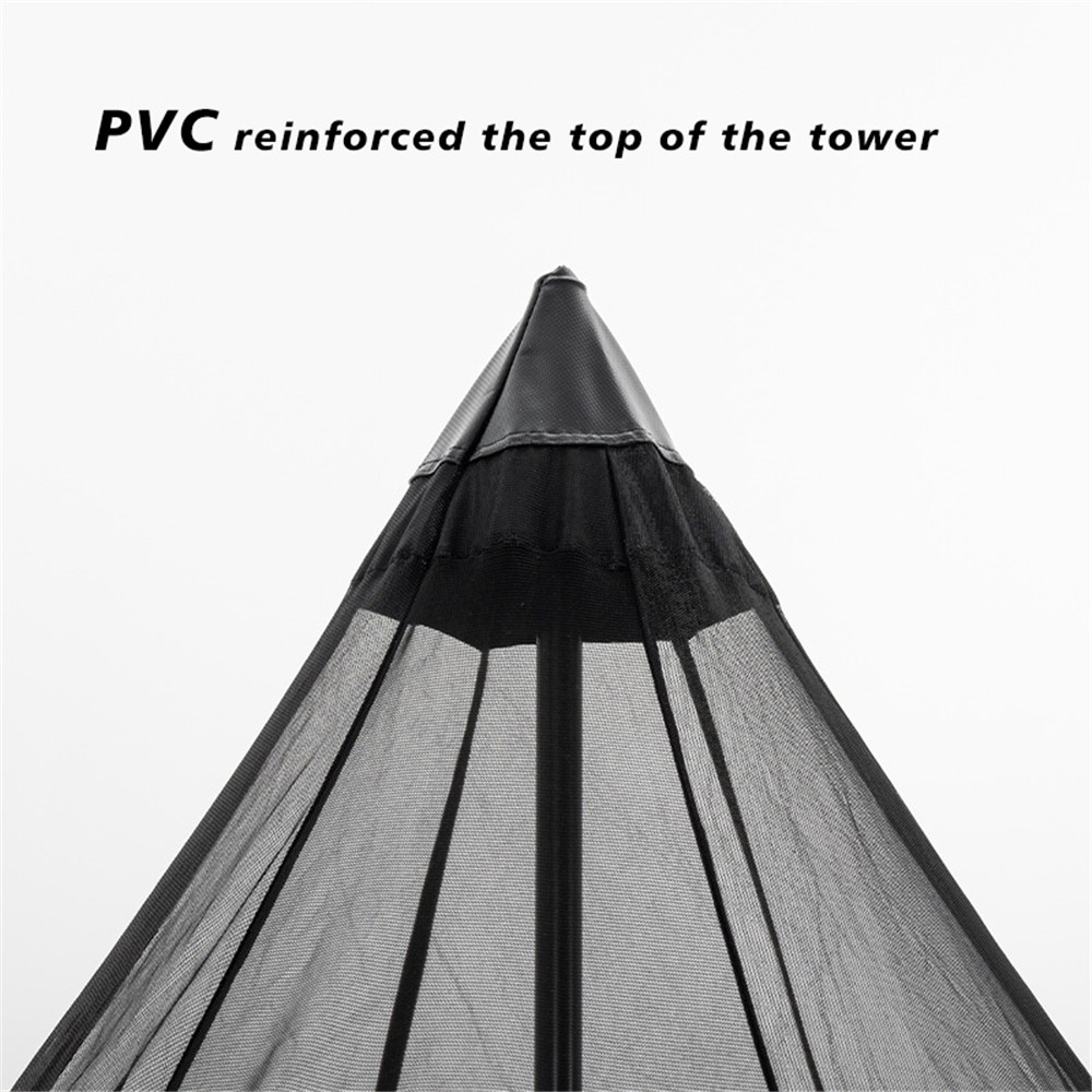 BLACKDOG BDZP008 Teepee Camping Duallayer Tent Teepee Pagoda Shaped