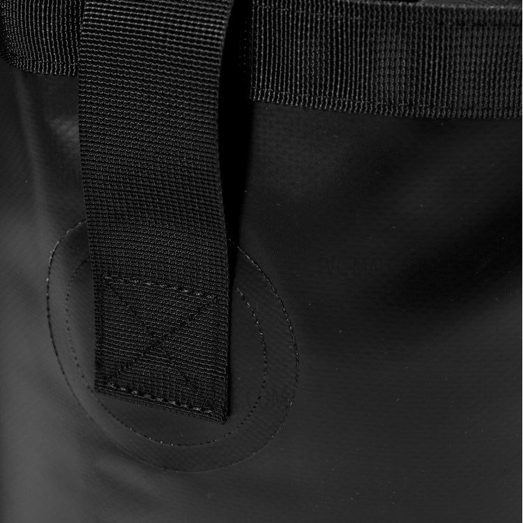 Large Size 31x30CM Portable Outdoor Water Storage Bag Water Container Waterproof Fishing Kayak Folding Bucket - Black-6
