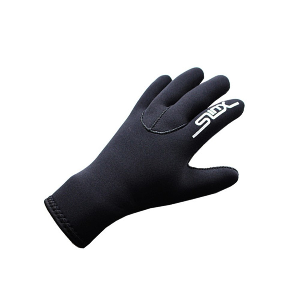 1 Pair SLINX 3mm Neoprene Diving Gloves Snorkeling Canoeing Gloves Spearfishing Underwater Accessories - S-3