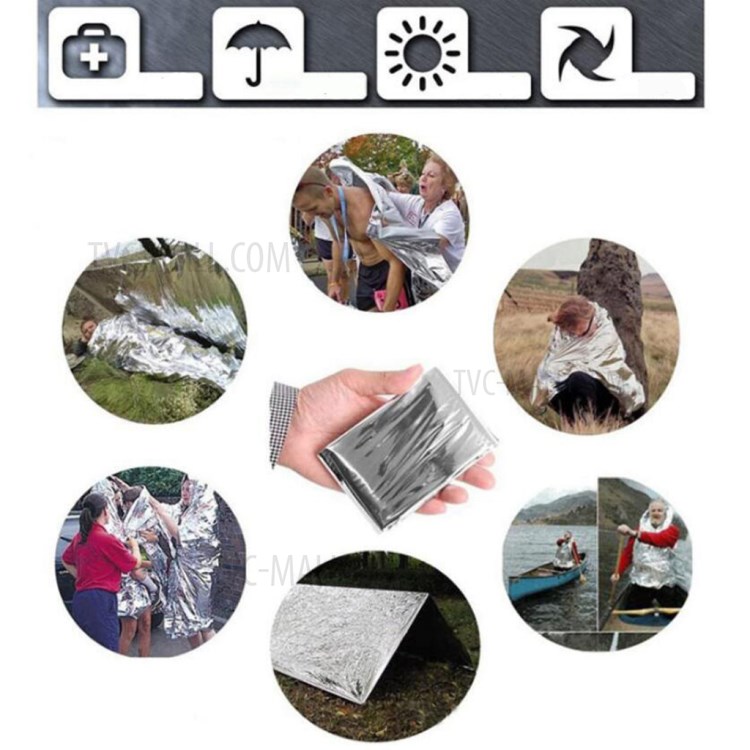 AGCY-51 Survival Equipment Set First Aid Supplies for SOS Emergency Tactical Hiking Hunting - Black-7