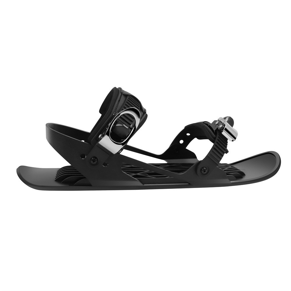 Upgraded Version Adjustable Mini Ski Skates Short Ski Boots Snowboards Outdoor Skiing Accessories - Free Size-6