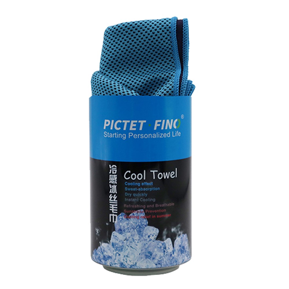 PICTET.FINO RH20 Quick Drying Cool Towel Outdoor Sports Fitness Sweat Absorbing Cooling Towel - Blue-1
