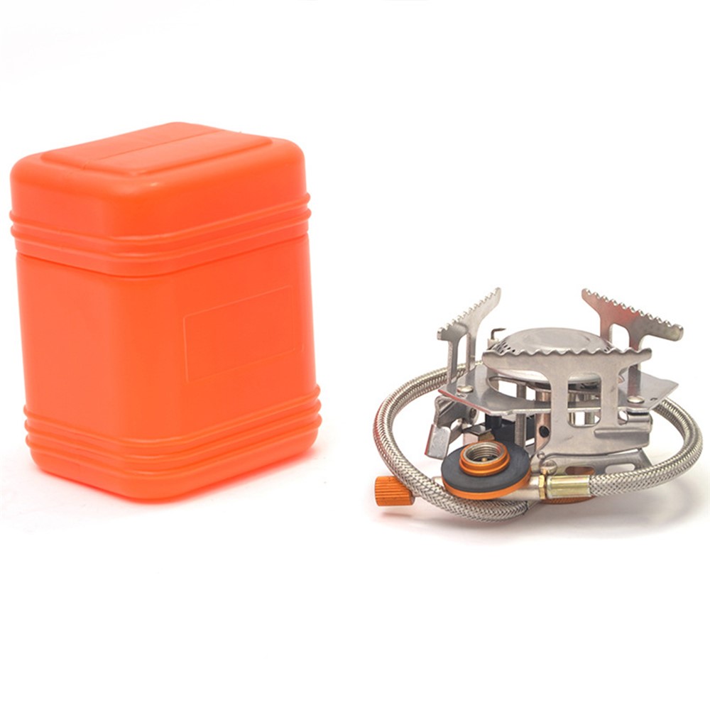 103 3500W Gas Stove Portable Collapsible Outdoor Boxed Butane Gas Camping Picnic Stove Burner-9