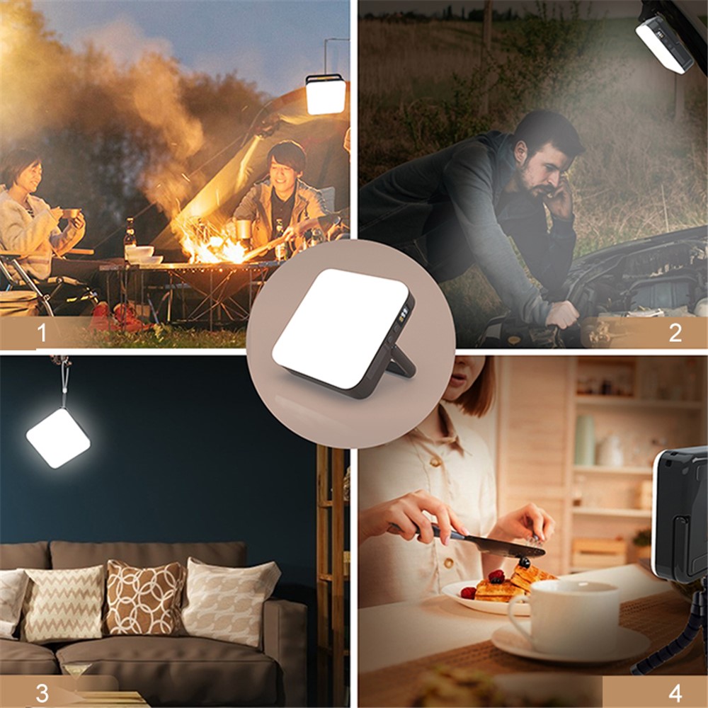 Portable LED Spotlight Work Light Outdoor Camping Fishing Repairing Lighting with 4 Modes-6