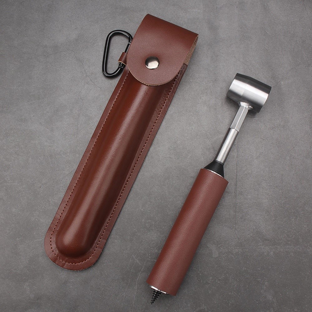 H237 Hand Auger Wrench Auger Drill Multifunction Tools Kit for Survival Outdoor, Manual Auger, Jungle Camping-3