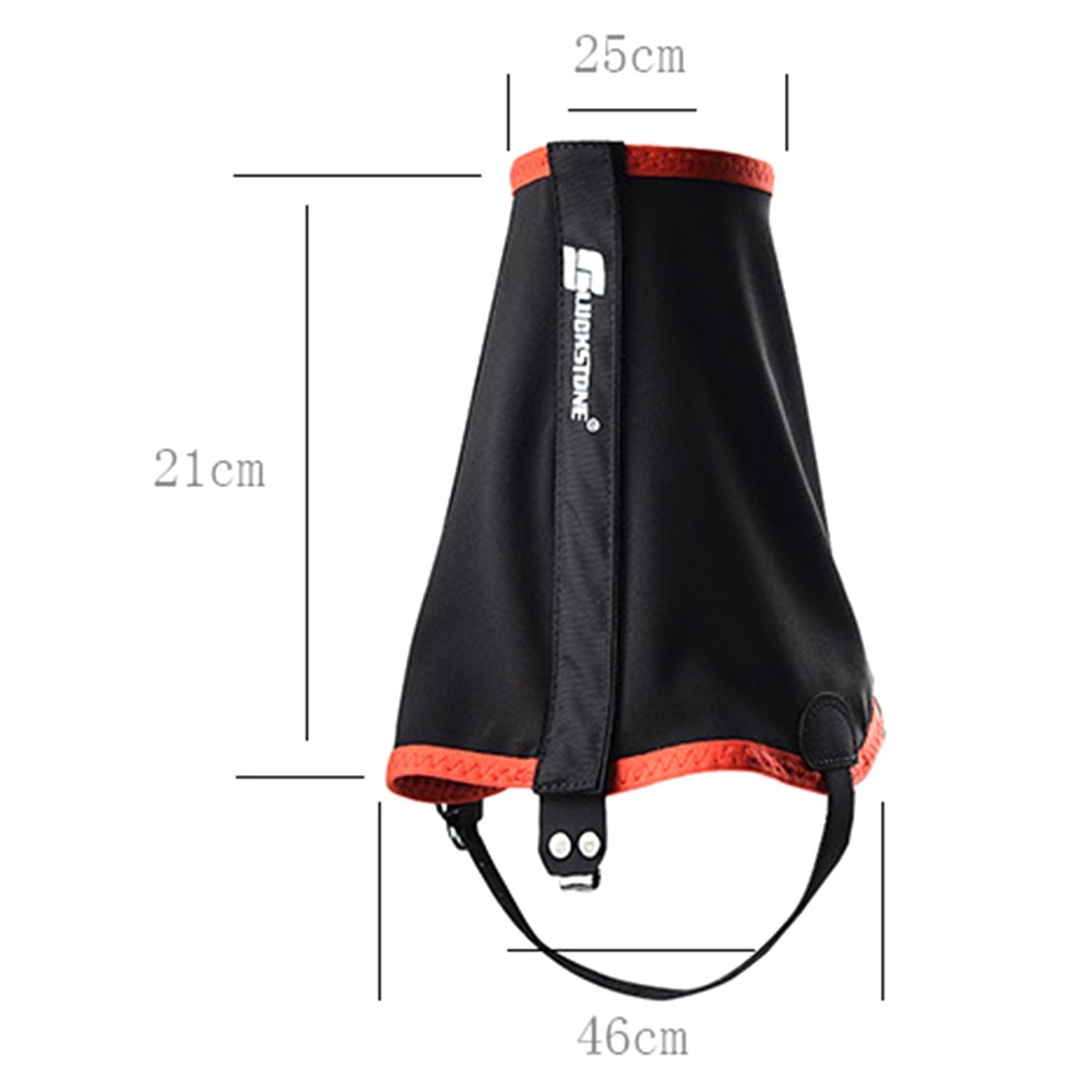 LUCKSTONE 1 Pair Protective Gaiters Outdoor Climbing Hiking Ski Walking Sand Stone Prevention Shoe Covers-10
