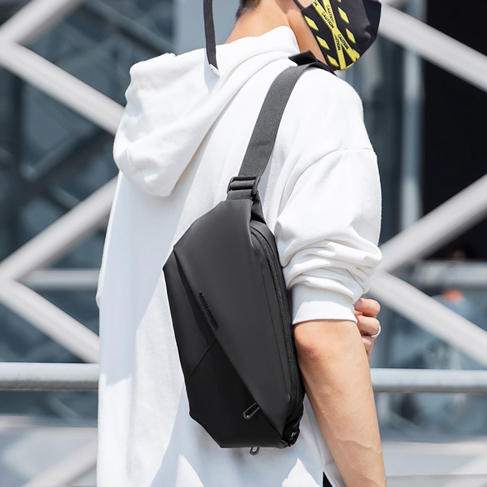 MARK RYDEN MR-7786 Stylish Casual Men Chest Bag Water-resistant Oxford Cloth Single Shoulder Crossbody Bag-8