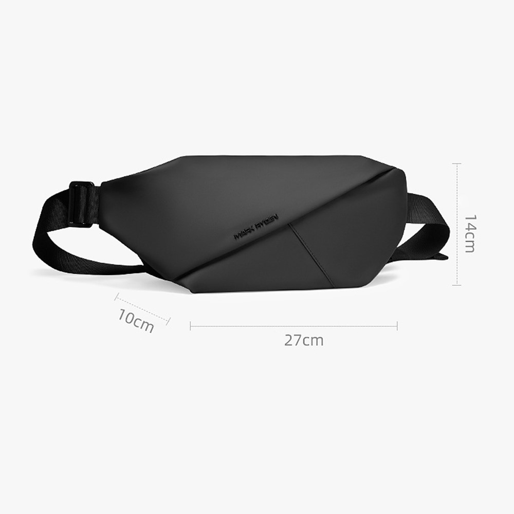 MARK RYDEN MR-7786 Stylish Casual Men Chest Bag Water-resistant Oxford Cloth Single Shoulder Crossbody Bag-9