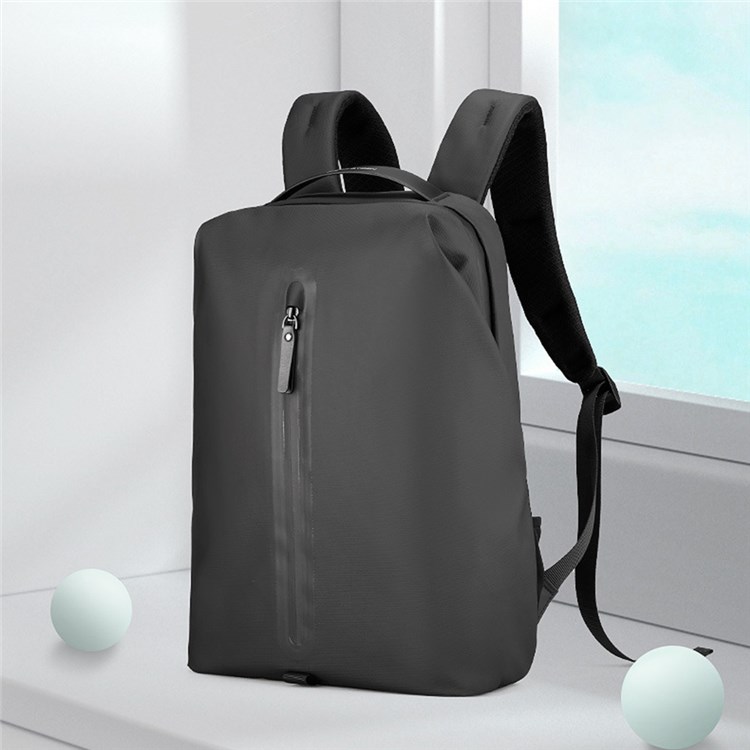 MARK RYDEN MR9065 14inch Laptop Shoulder Bag Tote Backpack with Anti-theft Back Pocket - Grey-4