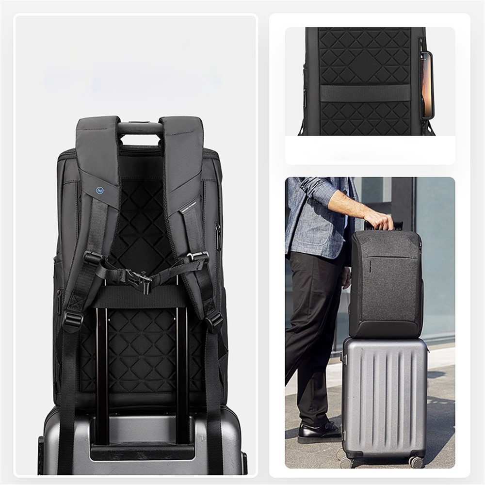 MARK RYDEN MR9201 RFID Anti-theft Backpack 15.6inch Waterproof Laptop Backpack USB Charging Shoulder Bag-13